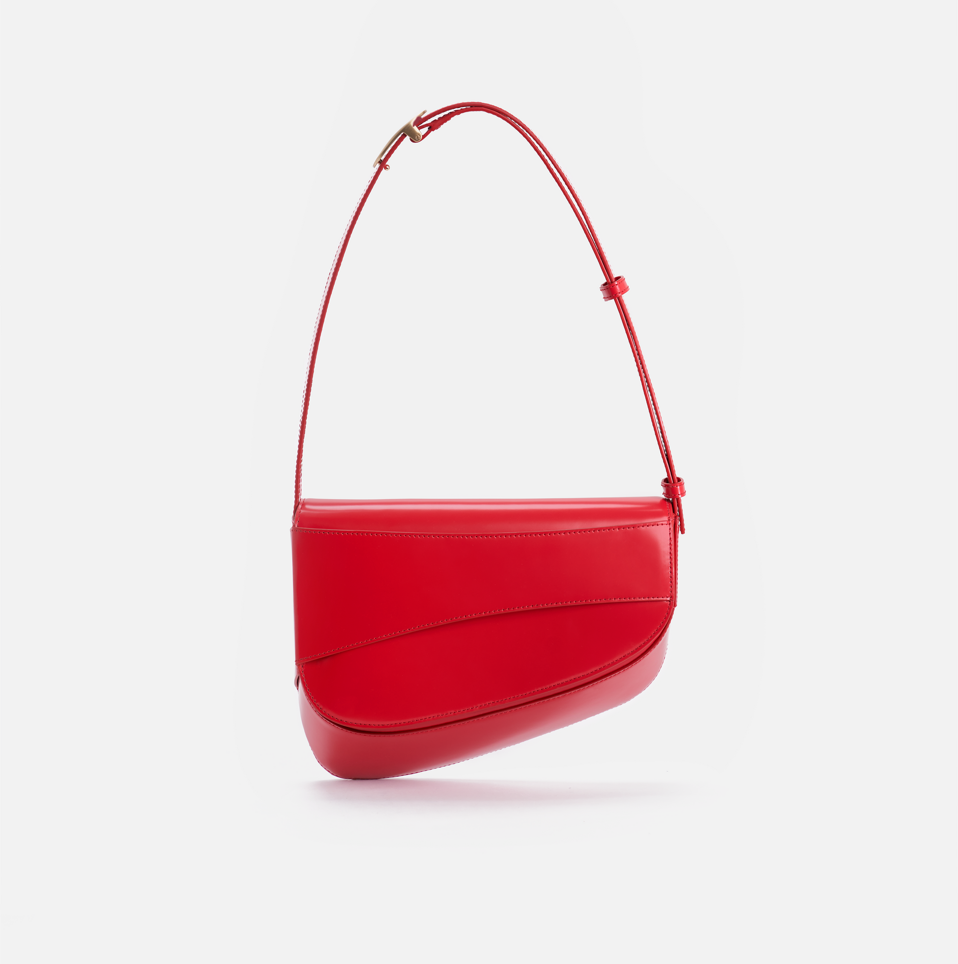 Red shoulder purse hotsell